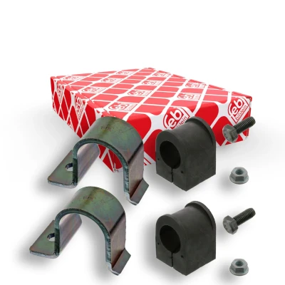 Immagine di FEBI BILSTEIN 36701 Kit riparazione, Sopporto stabilizzatore Assale anteriore con supporto bulloni/viti MERCEDES BENZ: Sprinter 2 T Van