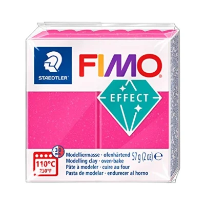 Immagine di STAEDTLER FIMO Pasta modellabile termoindurente, Argilla, Quarzo Rubino, 57 unità