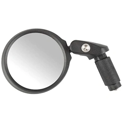 Immagine di Bicycle Mirror M Wave, Universal For Mounting Left Or Right Side On Handlebar (16 22 Mm), Anti Glare, Blast Resistent Glass, Card, Glass 65 Mm