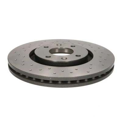 Immagine di BREMBO XTRA LINE 09.9619.1X Disco freno 283 4 perforato/ventilazione interna rivestito ad alto tenore di carbonio con bulloni/viti