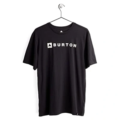 Immagine di Burton Horizontal Tshirt con stampa, Uomo, Taglia: Medium, True black