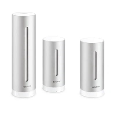 Immagine di Netatmo Smarte Wetterstation + Innenmodule Bundle NBU NWS NIM EU Stazione meteo WLAN Previsione per 6 giorni Numero di sensori max. 5