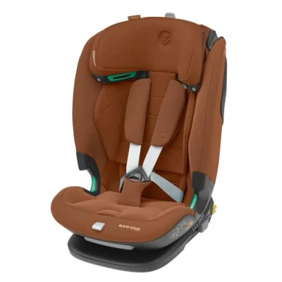 Immagine di Maxi Cosi Titan Pro² i Size, Seggiolino auto per bambini, 15 Mesi 12 Anni (76 150 cm), ClimaFlow, Cinture easy in, Cuscini di sicurezza AirProtect, G CELL, Reclinabile 4 posizioni, Authentic Terra