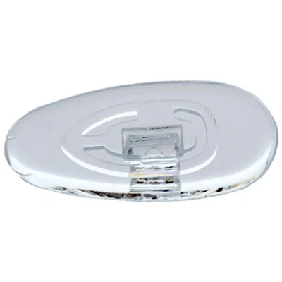Immagine di 2 paia (4 pezzi) di naselli per occhiali in silicone con sistema a click