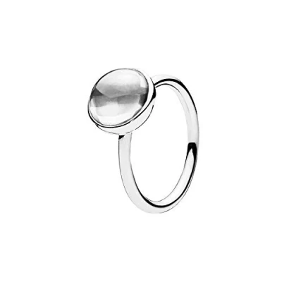 Immagine di Pandora 190983CZ 60 Anello da donna a goccia, in argento 925, con zirconi, misura (19,1)