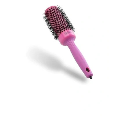 Immagine di Olivia Garden Expert Blowout Shine Rosa 45 Spazzola rotonda in ceramica antistatica per piega brillante e senza crespo