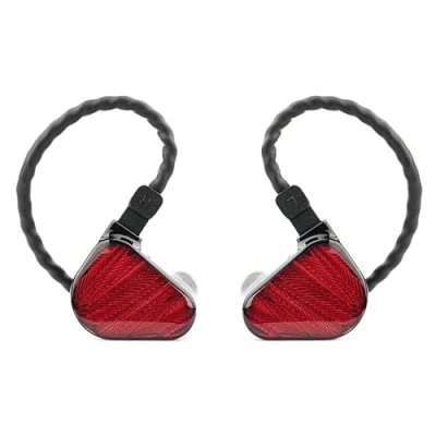 Immagine di TRUTHEAR x Crinacle Zero: Cuffie in ear con doppio driver dinamico rosso