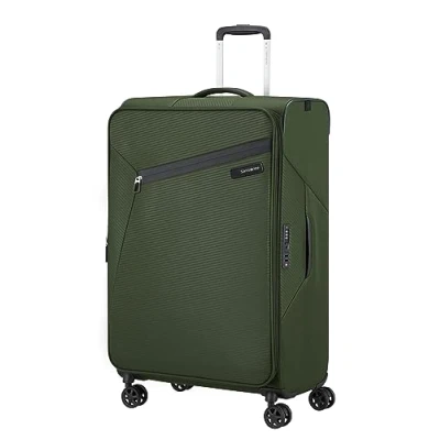 Immagine di Samsonite Litebeam Spinner L, Valigia Espandibile, Verde (Climbing Ivy), 77 cm