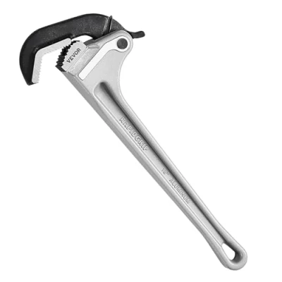 Immagine di VEVOR Chiave per Tubi Dritta Alluminio 457 mm, Regolazione Automatica Ganascia, Idraulica Regolabile e Trasportabile, Design Appendibile Ergonomico, Tubi, Riparazioni Automobilistiche