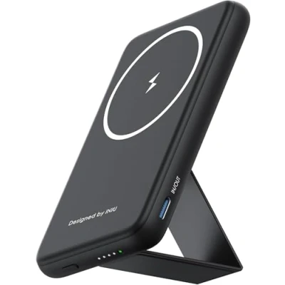Immagine di INIU for MagSafe Power Bank, Mini 5500mAh 20W PD Magnetico Powerbank Ricarica Rapida with USB C in &amp; Out, Caricatore Portatile Compatibile con iPhone 16 15 14 13 12 Pro Max and Case