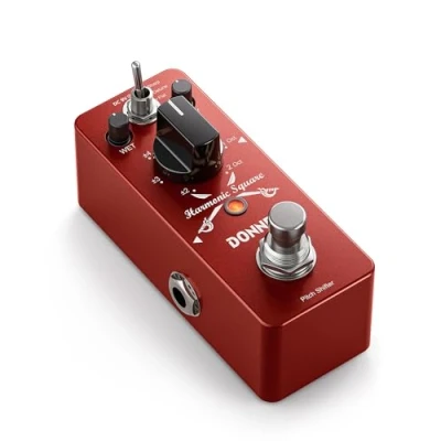 Immagine di Donner Octaver Pedal, Harmonic Square Digital Octave Pedale Chitarra Pitch Shifter 7 modalità per Elettrica e Basso