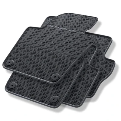 Immagine di Mossa Tappetini auto in gomma compatibili con Seat Alhambra II (2010 2020) tappeti neri 4 Pezzi