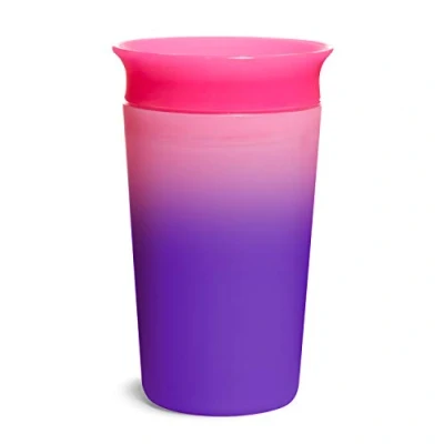 Immagine di Munchkin Bicchiere da sorber, colore Miracle 360, 266 ml/9 oz, colore: Rosa