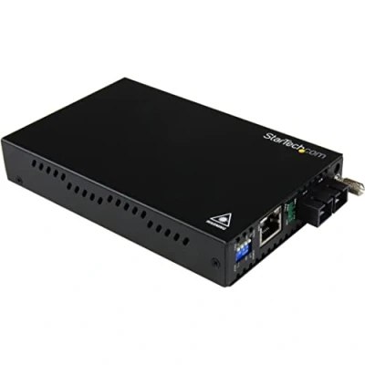 Immagine di Startech.Com Convertitore Media Ethernet Gigabit in Fibra Multimodale Sc 550 M, 1000 Mbps