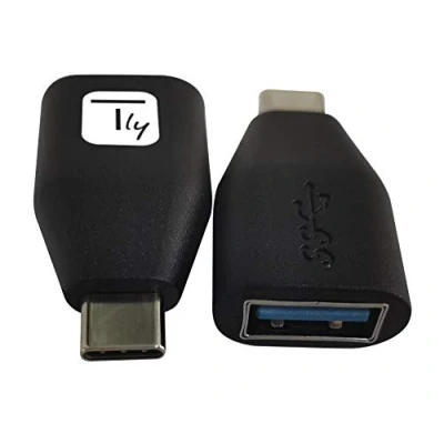 Immagine di Techly 361797 Adattatore Convertitore USB C™ Maschio A Femmina OTG Nero