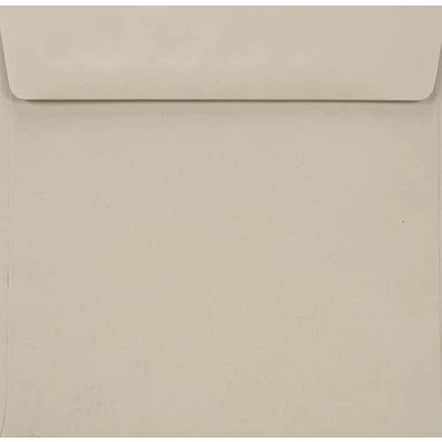 Immagine di Netuno 25 buste da lettere colorate quadrate Grigio chiaro 155x 155 mm 90g Burano per lettera belle auguri biglietti partecipazioni inviti eleganti matrimonio