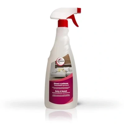 Immagine di Wimex® Smacchiatore Tessuti per Divani, Poltrone e Sedili Rimuove Macchie di Unto Odori 750ml Caratteristica 1 (2