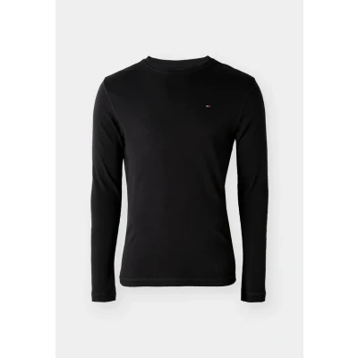 Immagine di Tommy Jeans Maglietta Maniche Lunghe Uomo TJM Original Lunghe, Nero (Tommy Black), XL