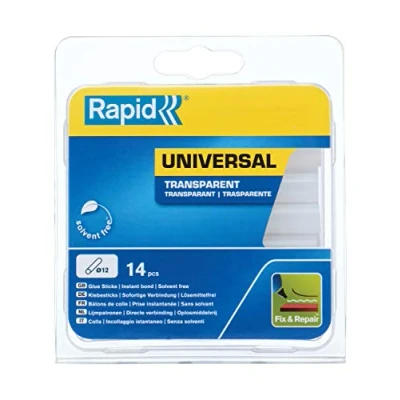 Immagine di Rapid 40107356 Colla in stick 12 mm Multiuso, Trasparente