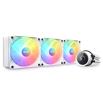 Immagine di NZXT Kraken 360 RGB Processeur Refroidisseur de liquide tout en un 12 cm Blanc 1 pièce(s)