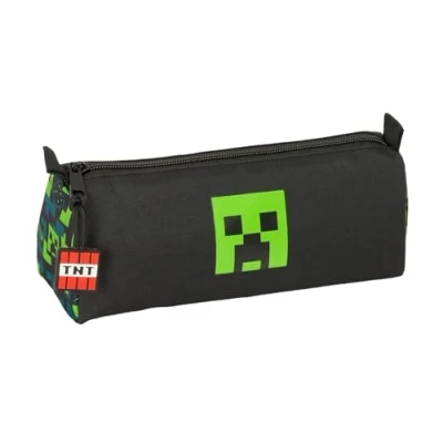 Immagine di MINECRAFT TNT astuccio con cerniera e scomparto, per bambini, ideale bambini in età scolastica, comodo versatile, qualità resistenza, 21 x 7 8 cm, multicolore, M, Casual