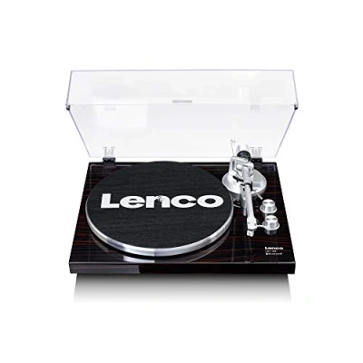Immagine di Lenco LBT 188 Giradischi USB Trasmissione a cinghia Noce