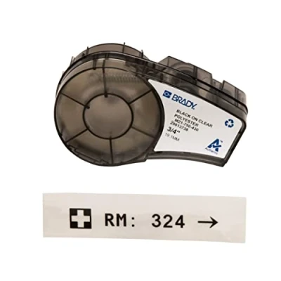 Immagine di Brady M21 750 430 Etichetta per stampante Trasparente autoadesiva