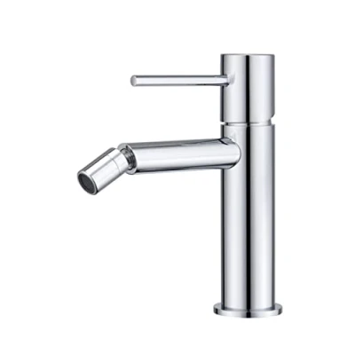 Immagine di MIICE Rubinetto a bide monocomando per WC acqua fredda/calda igienico SERIE MONZA Cromato BDM039 2