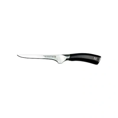 Immagine di Rockingham Forge Coltello da disosso Equilibrium 6&quot; acciaio al cromo, vanadio e molibdeno, temperato a freddo, manico curvo in POM, 15cm