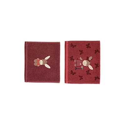 Immagine di Sterntaler DP Emmily Asciugamano per bambini, colore: rosso scuro (885), misura *