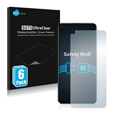 Immagine di savvies (6 Pezzi Pellicola Protettiva per realme 8 Protezione Schermo Trasparente