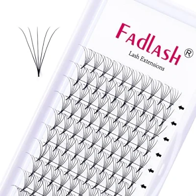 Immagine di Volume Russo 5D 0.07mm D Curl 13mm Lunghezza Ciglia Premade Fan Eyelash Extensions
