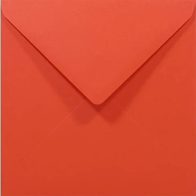 Immagine di Netuno 100 buste lettere colorate quadrate rosse 140 x mm Rainbow 80g compleanno matrimonio comunione per inviti partecipazioni biglietti di auguri invito