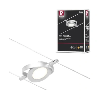 Immagine di Paulmann Wire Systems Lampada per sistema su cavo 4.5 W LED (monocolore) Cromo (opaco),