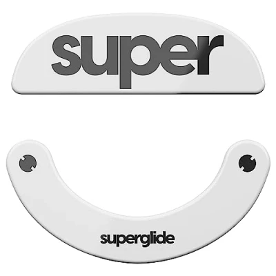 Immagine di Superglide2 Piedini per mouse con superficie strutturata controllabile Realizzati in vetro ultraresistente Suola liscia e durevole da gioco wireless Pulsar Gaming Gears serie X2