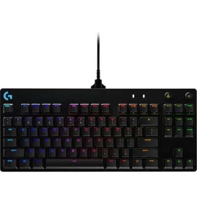 Immagine di Logitech G PRO tastiera USB QWERTZ Tedesco Nero PRO, Standard, USB, Meccanico, QWERTZ, LED RGB,