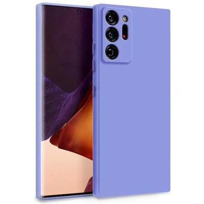 Immagine di MyGadget Cover per Samsung Galaxy Note 20 Ultra Custodia in Silicone Morbido a Doppio Strato Case con Protezione Fotocamera &amp; Fodera Interna Antigraffio Lilla