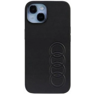 Immagine di Audi AU TPUPCIP14 TT/D1 BK Custodia in pelle sintetica per iPhone 14 6.1&quot;, colore: Nero