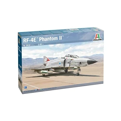 Immagine di Italeri RF 4E Italia 2818 Phantom II, Scala 1:48, Model Kit, Modello in Plastica da Montare, Modellismo, Multicolore, Large, IT2818