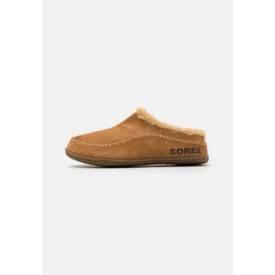 Immagine di Sorel Lanner Ridge Pantofole, Uomo, Taglia: 48, Camel brown Scamosciato