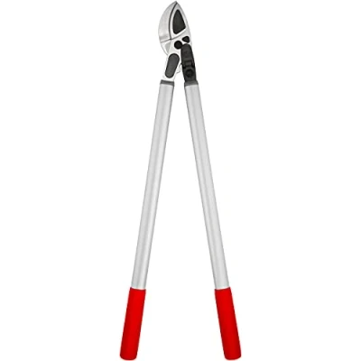 Immagine di FELCO 231 cesoie a due mani (cesoie da giardino lunghezza 80 cm, testa di taglio trazione, ø 40 mm, con incudine curva, peso 1,15 kg)
