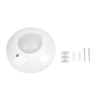 Immagine di Regolabile movimento del a soffitto sensore infrarossi rilevatore di lampadina interruttore da incasso 220v