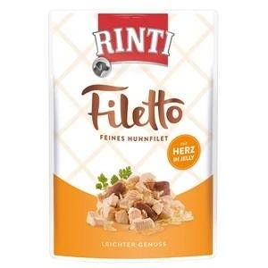 Immagine di Multipack risparmio! Rinti Filetto in buste 48 x 100 g Pollo con Cuore