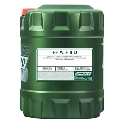 Immagine di 1 x 20 l FANFARO ATF DII / olio servo rosso GM Dexron II
