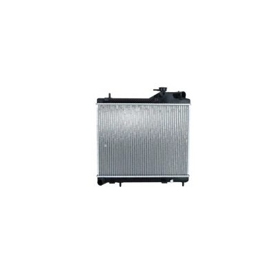 Immagine di NRF 53745 Radiatore motore Alluminio 490 377 14 Alette di raffreddamento saldate