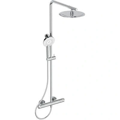 Immagine di Ideal Standard ceratherm T50 Flex Colonna doccia con termostatico esterno, Cromato