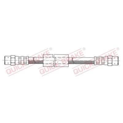 Immagine di QUICK BRAKE 22.302 Tubi Freno 384mm M10x1 con filettatura interna VOLKSWAGEN: TRANSPORTER 3, 3 Bus, Kasten