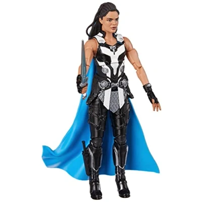Immagine di Marvel Hasbro Legends Series King Valkyrie, action Figure collezionabile da 15 cm, ispirata al film Thor: Love and Thunder, include 1 accessorio e 2 parti Build A