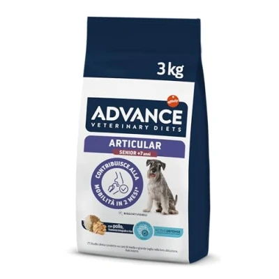 Immagine di Advance Veterinary Diets Gastroenteric Sensitive Cibo per Cani con Problemi Articolari Senior +7 anni 3kg