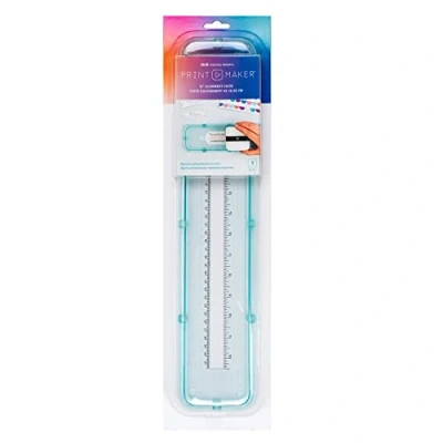Immagine di We R Memory Keepers Printmaker Alignment Guide 12&quot; 60000091, White &amp; Blue